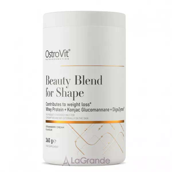 OstroVit Beauty Blend for Shap Strawberry Cream ������� ��� ����������� ������ � ��������� ��������� ����, ����� � ������ �� ������ 