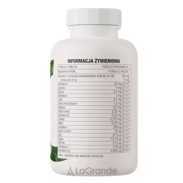 OstroVit Vit&Min + Ashwagandha ĳ������ ������� 