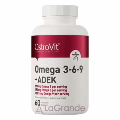 OstroVit Omega 3-6-9 + ADEK   