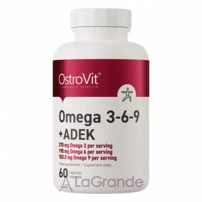 OstroVit Omega 3-6-9 + ADEK   