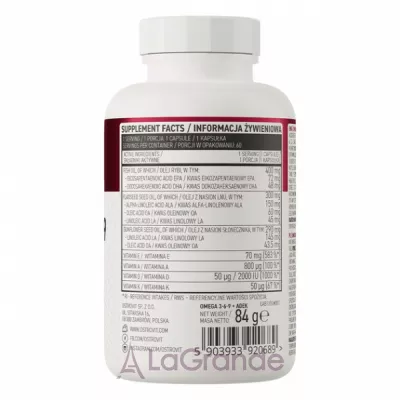 OstroVit Omega 3-6-9 + ADEK   