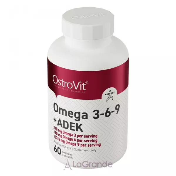 OstroVit Omega 3-6-9 + ADEK ����������� ������� 