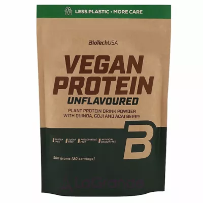 Biotech USA Vegan Protein Unflavouret    