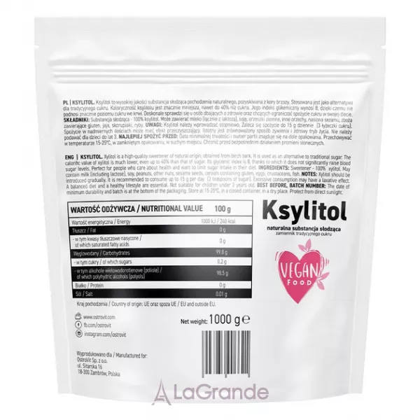 OstroVit Ksylitol ������������� 