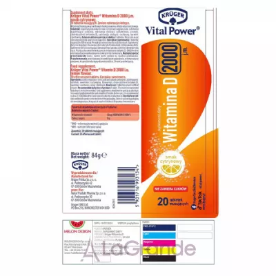 Kruger Vitamin D-2000    