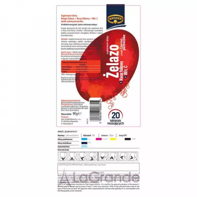 Kruger Iron + Folic Acid + Vitamin C    