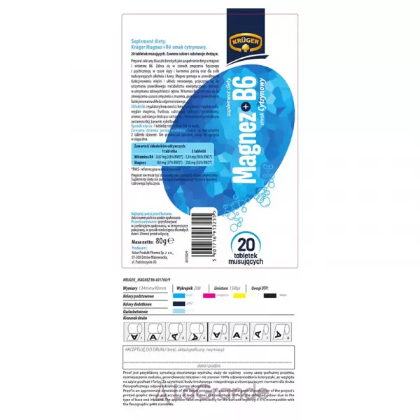 Kruger Magnez B6 ������ ������������ �������� ������ �6�