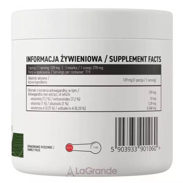 OstroVit Ashwagandha Extract ĳ������ ������� 