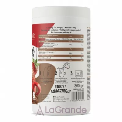 OstroVit Protein Mug Cake Chocolate Strawberry   