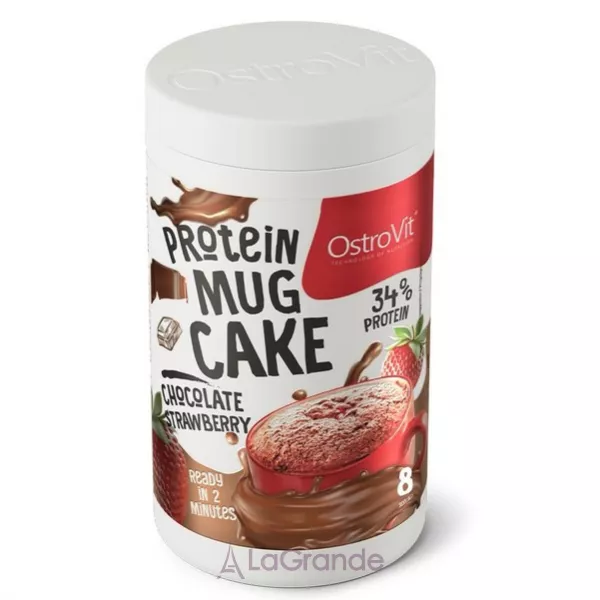 OstroVit Protein Mug Cake Chocolate Strawberry ����������� ������ 