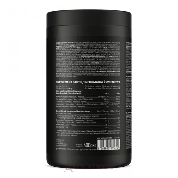 OstroVit Keep Sleep Night Protein Vanilla Milk ������� � ����������� ����������, ���-���������, L-�������, ������ � ��������� 