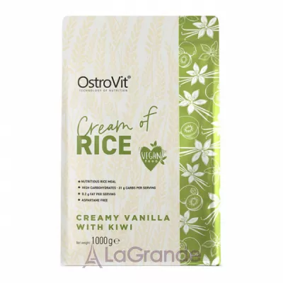 OstroVit Cream of Rice Creamy Vanilla with Kiwi   