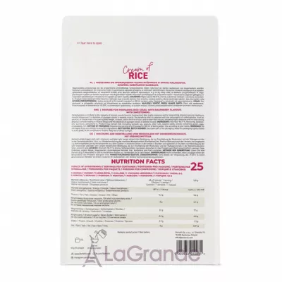 OstroVit Cream of Rice Raspberry   