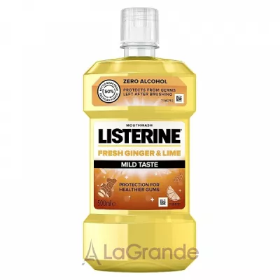 Listerine Fresh Ginger & Lime Mild Taste        