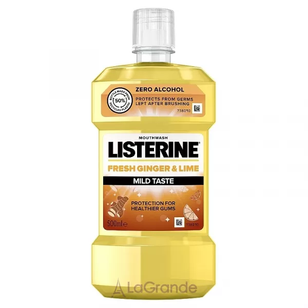 Listerine Fresh Ginger & Lime Mild Taste �������������� ��� ������� ������� 
