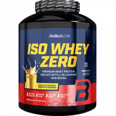 BioTech USA Iso Whey Zero Lactose Free atalan Caramel Cream  