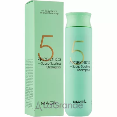 ֲ Masil 5 Probiotics Scalp Scaling Shampoo      