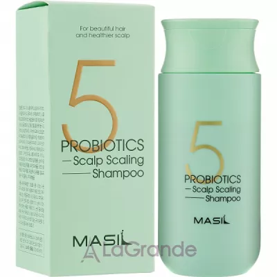 ֲ Masil 5 Probiotics Scalp Scaling Shampoo      