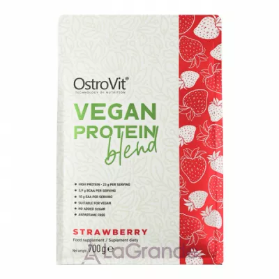 OstroVit Vegan Protein Blend Strawberry   