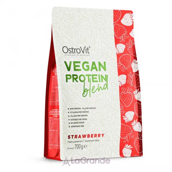 OstroVit Vegan Protein Blend Strawberry ���������� ������ 