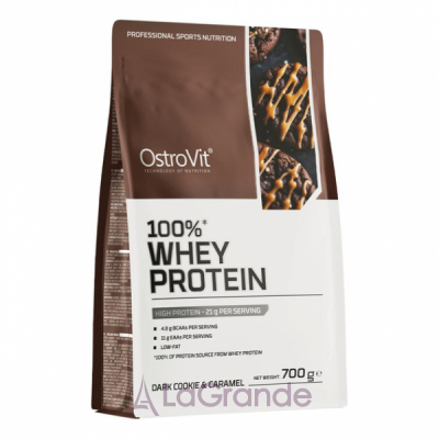 OstroVit 100% Whey Protein Dark Cookie & Caramel   