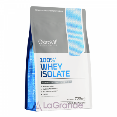 OstroVit 100% Whey Isolate Chocolate-Wafers   
