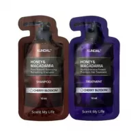 Kundal Honey & Macadamia Cherry Blossom ����� ��� ����� "�������� �����" (shmp/10ml + h/cond/10ml)