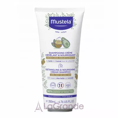 Mustela Bebe Detangling & Nourishing Cream Shampoo     