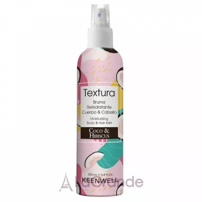 Keenwell Textura Body&Hair Mist Coco&Hibiscus   -       