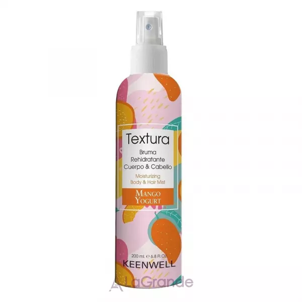 Keenwell Textura Body&Hair Mist Mango&Yogurt ������������� ����������� �����-���� ��� ����� � ���� 