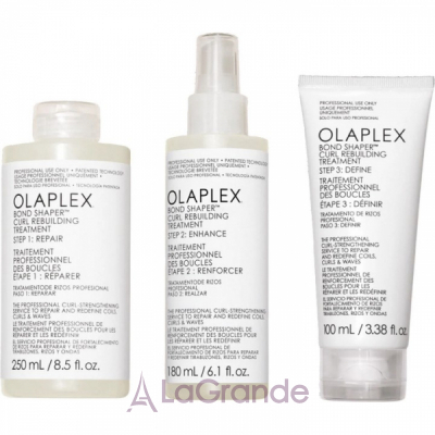 Olaplex Curly Hair Treatment Set Bond Shaper Curl Rebuilding Treatment      