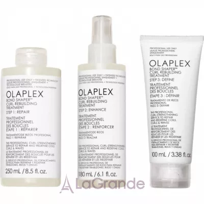 Olaplex Curly Hair Treatment Set Bond Shaper Curl Rebuilding Treatment      