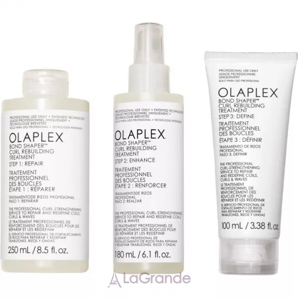 Olaplex Curly Hair Treatment Set Bond Shaper Curl Rebuilding Treatment ���� �� ������� �� ��������� ��������