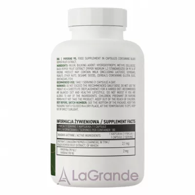 OstroVit Piperine 95 ĳ  