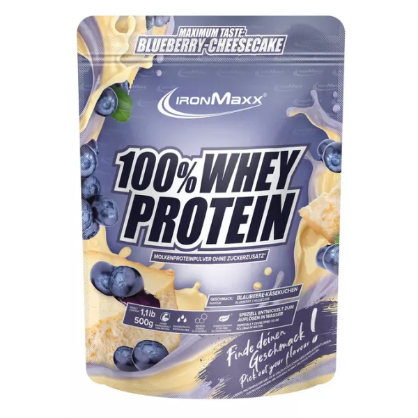 IronMaxx 100% Whey Protein Blueberry Cheesecake ������������ ������� 