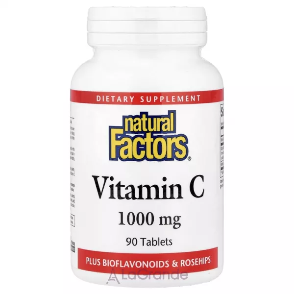 Natural Factors Vitamin C 1000 mg ³���� C 1000 ��, � ������������� �� ��������