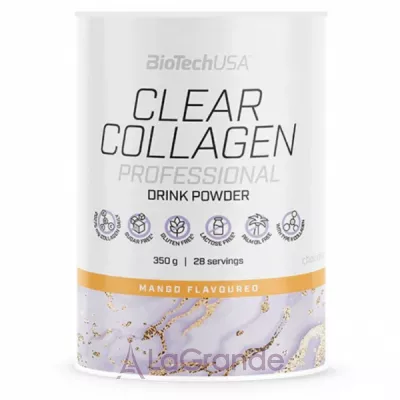Biotech USA Clear Collagen Professional Drink Powder Mango      ' 