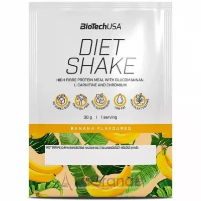 BioTech USA Diet Shake Banana ����������� �������� 