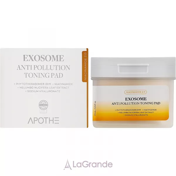 Apothe Exosome Anti-Pollution Toning Pad ��������� ������������ ����