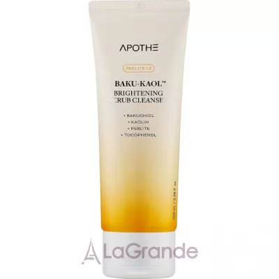 Apothe Baku-Kaol Brightening Scrub Cleanser -      