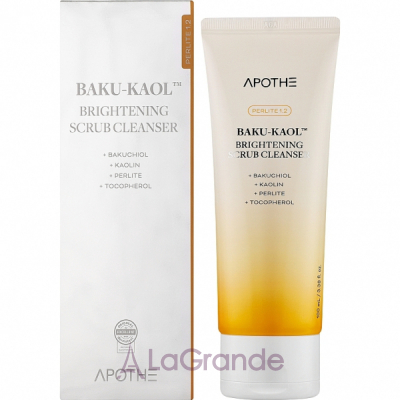 Apothe Baku-Kaol Brightening Scrub Cleanser -      