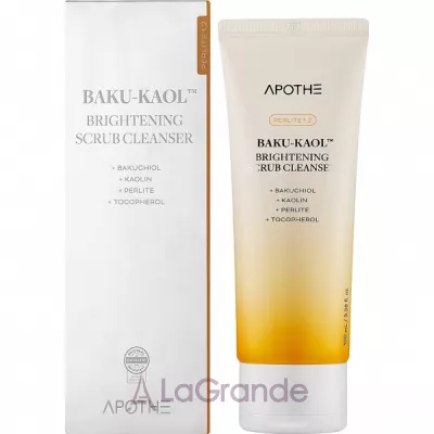 Apothe Baku-Kaol Brightening Scrub Cleanser -      