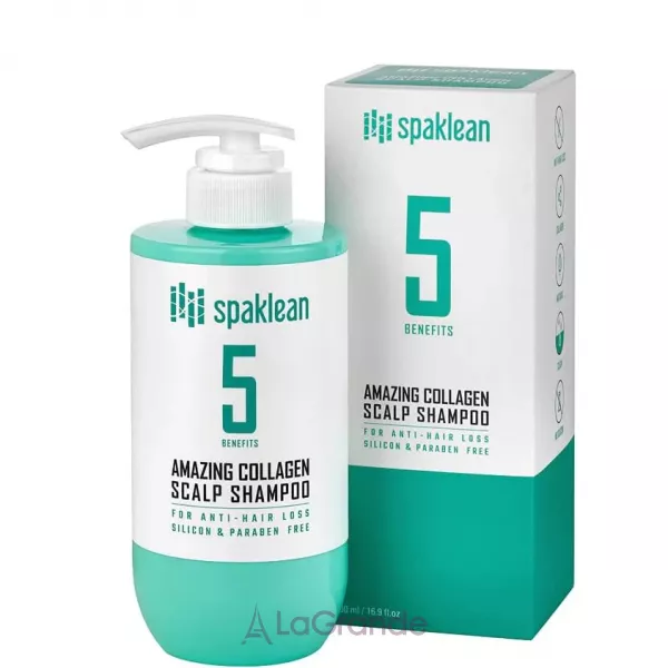 Spaklean Amazing Collagen Scalp Shampoo ������� �������������� ��� ��� ���� ������� � ��������� �� ��������