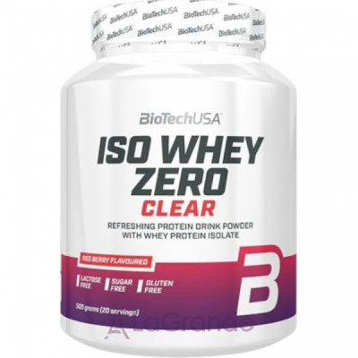 Biotech USA Iso Whey Zero Clear Red Berries  