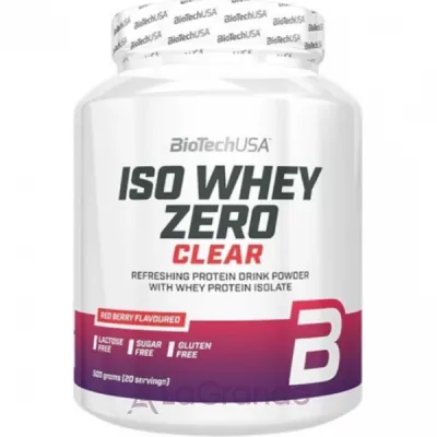 Biotech USA Iso Whey Zero Clear Red Berries  
