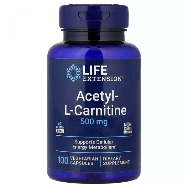 Life Extension Acetyl-L-Carnitine, 500 mg ĳ������ ������� 