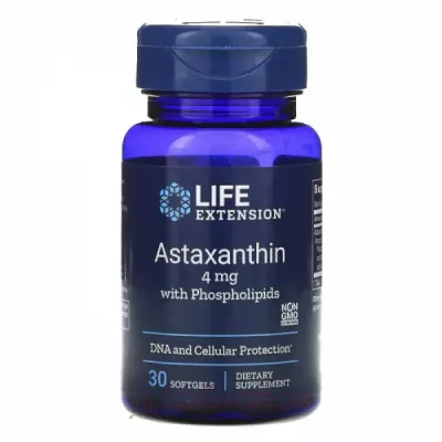 Life Extension Astaxanthin With Phospholipids 4 mg   
