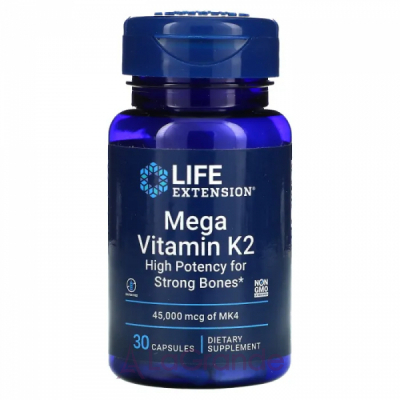 Life Extension Mega Vitamin K2 45000 mcg ĳ  