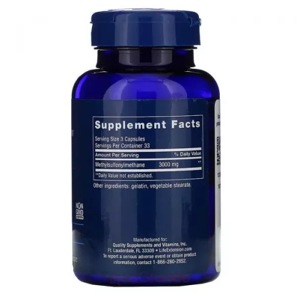 Life Extension MSM 1000 mg ĳ������ ������� 