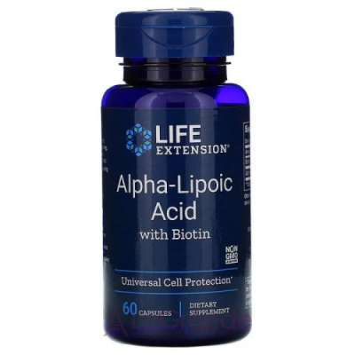 Life Extension Alpha-Lipoic Acid with Biotin ĳ  